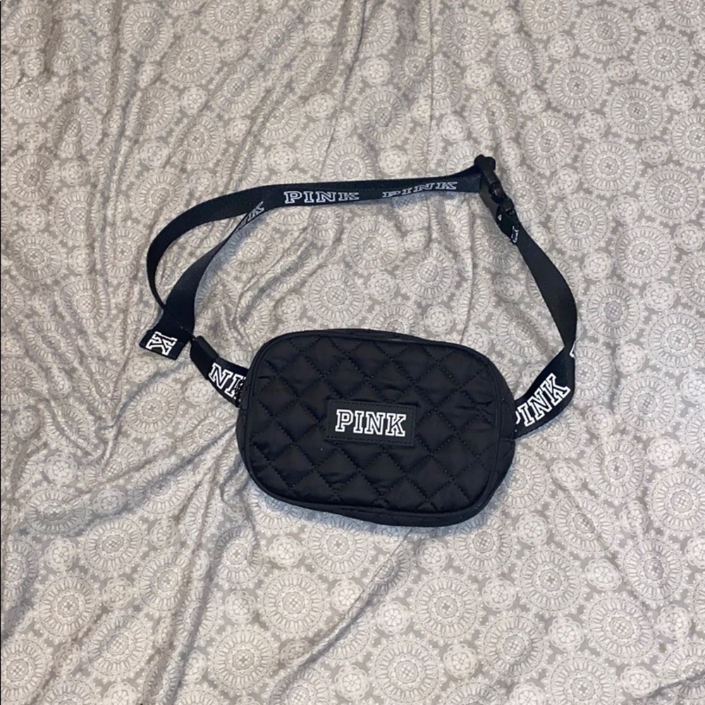 Pink fanny pack